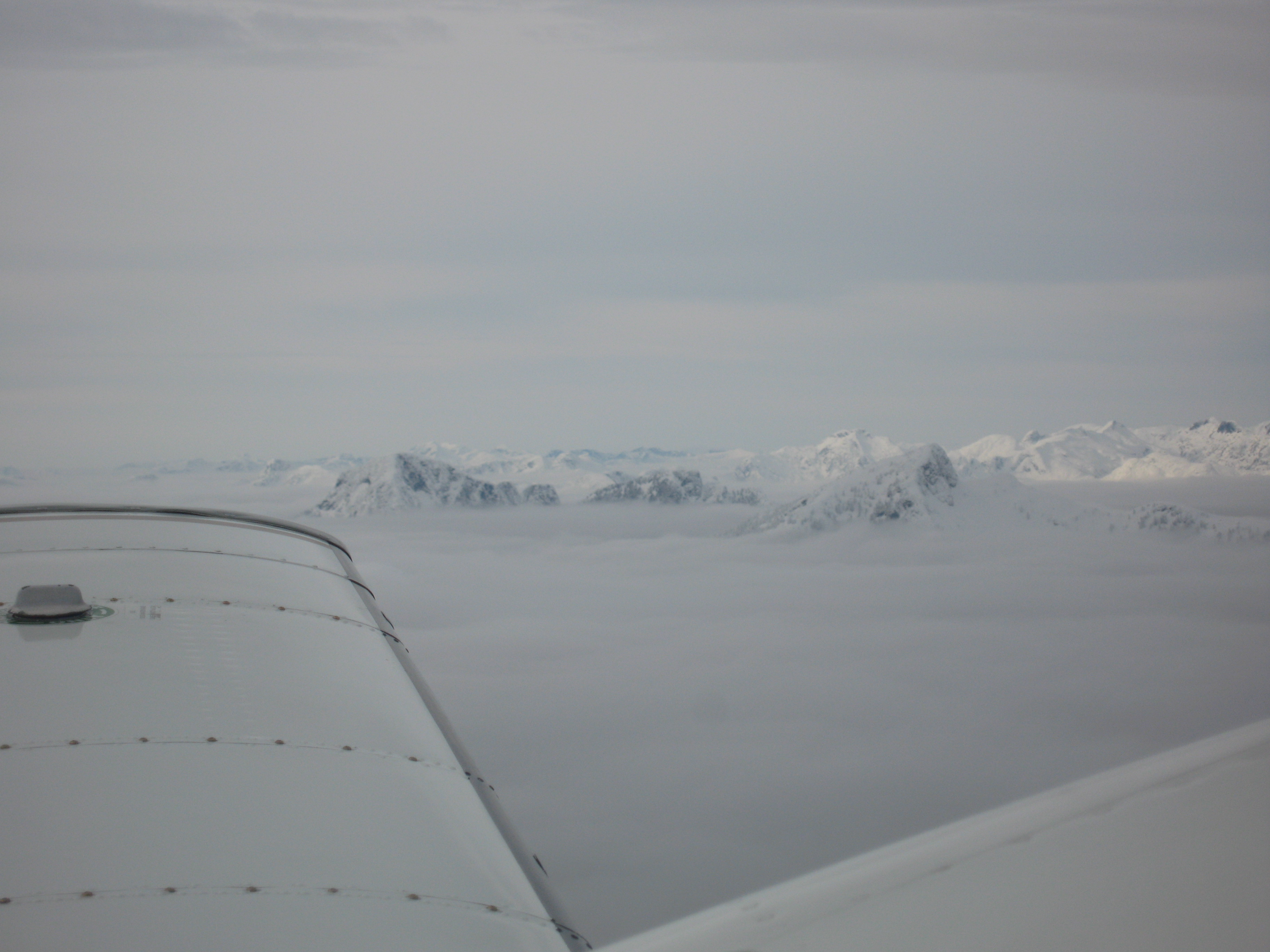 Coastal Mountains.  Phil Craig, Langley Flying School.